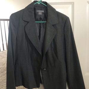Suit: jacket size 10, pants size 8